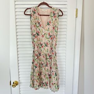 Max Studio Pink Floral Maxi Dress